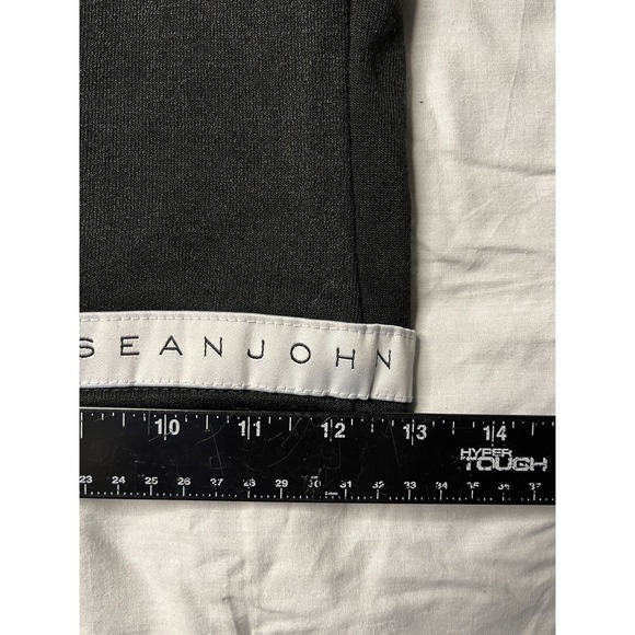 NWTA Sean John Shorts Men's Size 2XL Jet Black Pockets Draw String P Diddy - Picture 8 of 10